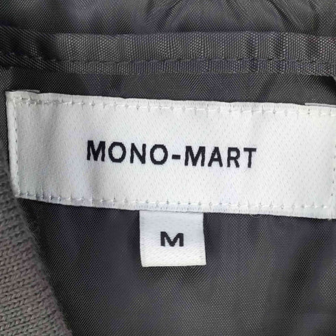 モノマート MONO-MART ショートボリューム撥水ナイロンミリタリーMA-1中綿ブルゾン メンズ JPN:M