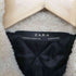 ザラ ZARA B-3 フェイクムートン ジャケット メンズ import:M
