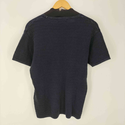 ザラ ZARA WASHED TEXTURED KNIT T-SHIRT ウォッシュド加工 ニット Tシャツ メンズ import:M