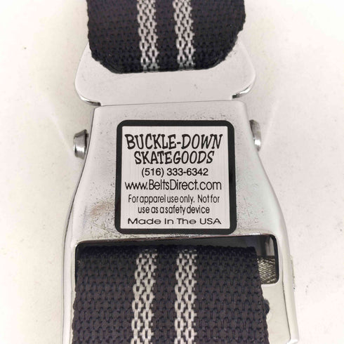 BUCKLE-DOWN USA製 シートベルトデザイン ウエストベルト メンズ