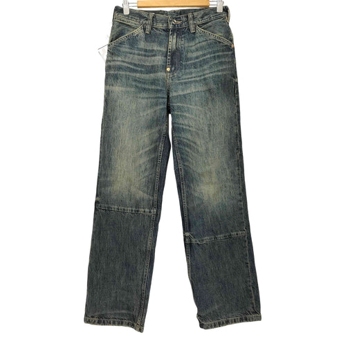 ザラ ZARA RELAXED FIT JEANS ウォッシュド ワイド デニム メンズ 36