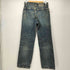 ザラ ZARA RELAXED FIT JEANS ウォッシュド ワイド デニム メンズ 36