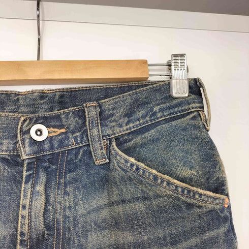 ザラ ZARA RELAXED FIT JEANS ウォッシュド ワイド デニム メンズ 36