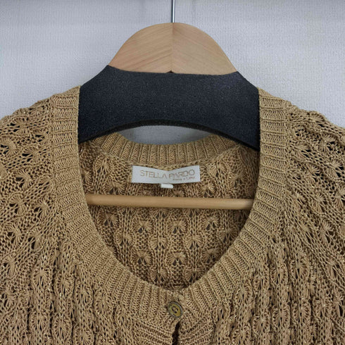 STELLA PARDO ニット ラメカーディガン レディース import:S