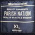 PARISH NATION 00s エンブレム刺繍 カラー切替 トラックジャケット メンズ import:XL