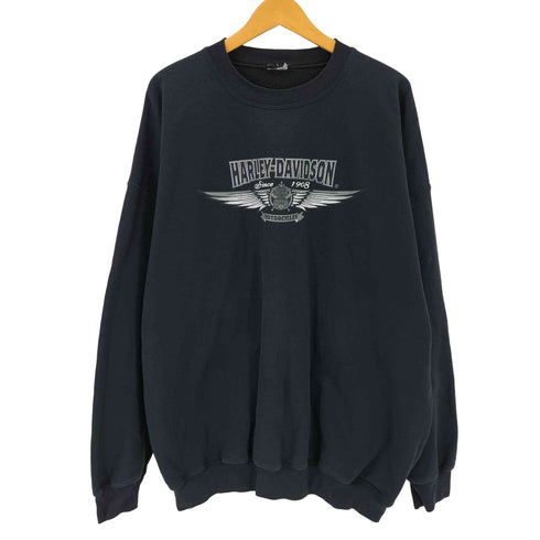 ハーレーダビッドソン HARLEY-DAVIDSON フロントロゴプリント スウェット メンズ