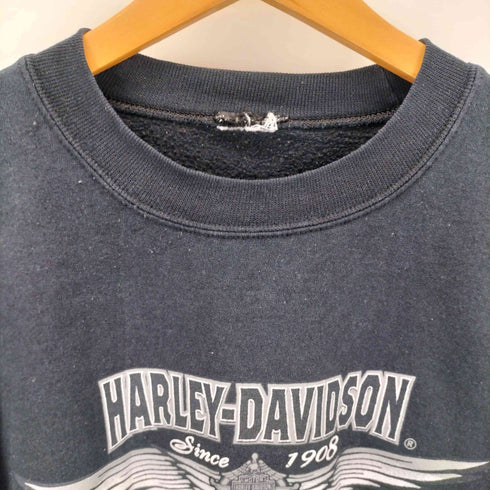 ハーレーダビッドソン HARLEY-DAVIDSON フロントロゴプリント スウェット メンズ
