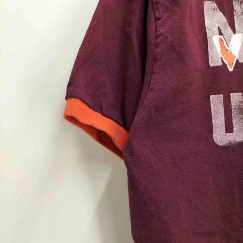 ナイキ NIKE 00S TEAMタグ カレッジロゴプリント クルーネック Tシャツ メンズ import:M
