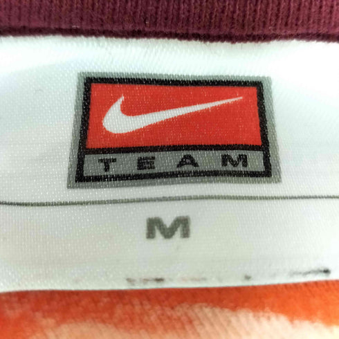 ナイキ NIKE 00S TEAMタグ カレッジロゴプリント クルーネック Tシャツ メンズ import:M
