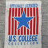 U.S. COLLEGE COLLECTION 90s カレッジプリント HOYAS スタジャン メンズ 4L
