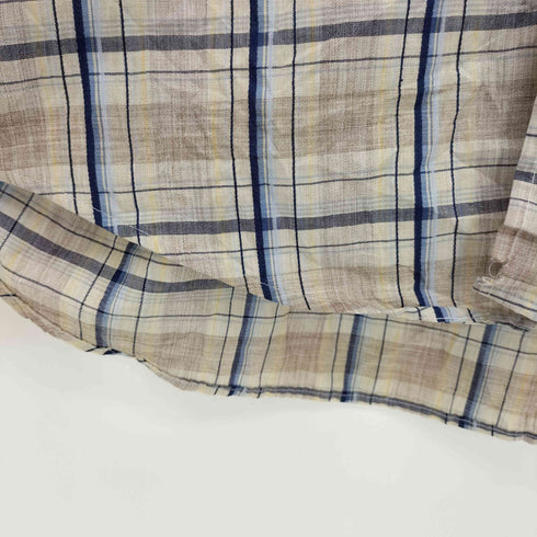 リーバイス Levis 70s チェック 襟芯 フロントダブルポケット L/S シャツ メンズ import:L
