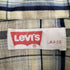 リーバイス Levis 70s チェック 襟芯 フロントダブルポケット L/S シャツ メンズ import:L