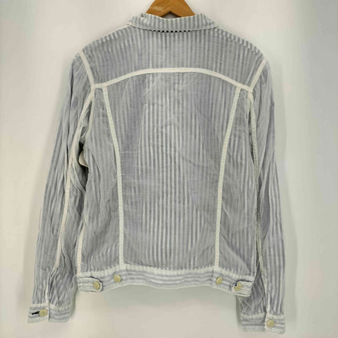 リーバイス Levis ストライプ ガーゼ 3rd型 シャツジャケット メンズ import:L