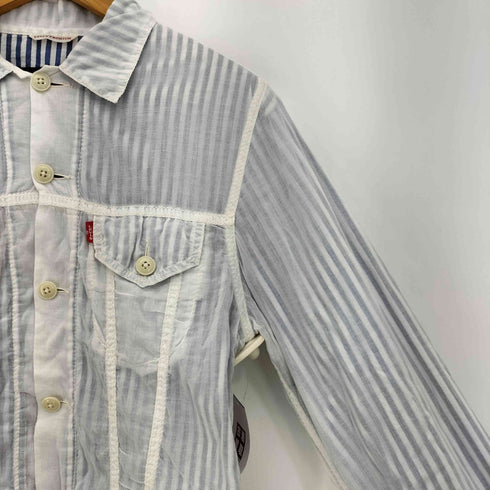 リーバイス Levis ストライプ ガーゼ 3rd型 シャツジャケット メンズ import:L