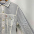 リーバイス Levis ストライプ ガーゼ 3rd型 シャツジャケット メンズ import:L
