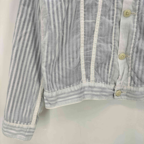 リーバイス Levis ストライプ ガーゼ 3rd型 シャツジャケット メンズ import:L