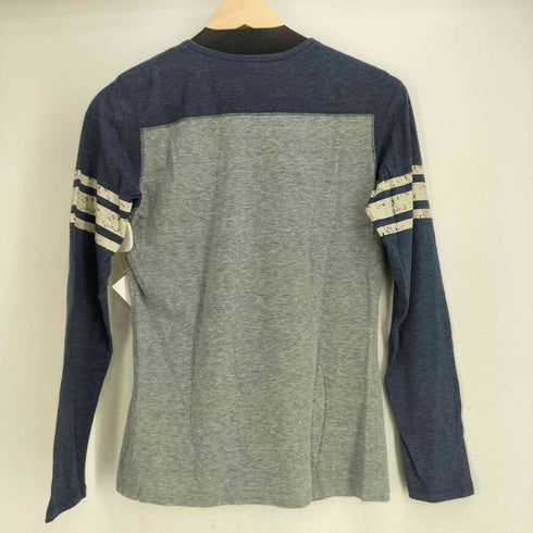 ハーレーダビッドソン HARLEY-DAVIDSON フロントロゴプリント Vネック L/S Tシャツ レディース JPN:M
