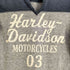 ハーレーダビッドソン HARLEY-DAVIDSON フロントロゴプリント Vネック L/S Tシャツ レディース JPN:M