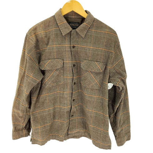 ペンドルトン PENDLETON コットン フランネル オープンカラーシャツ メンズ import:M