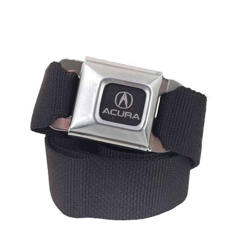 メーカーロゴ シートベルトデザイン ウエストベルト メンズ