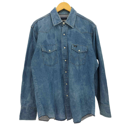 ラングラー Wrangler 80-90s デニム ウエスタンシャツ メンズ