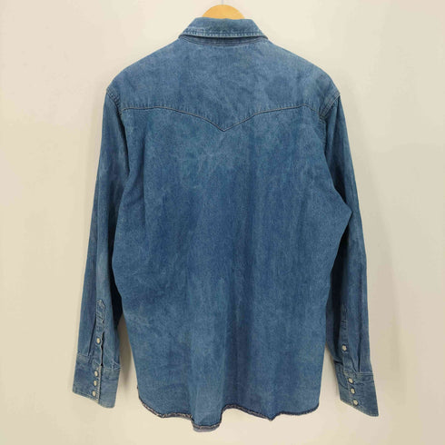 ラングラー Wrangler 80-90s デニム ウエスタンシャツ メンズ