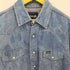 ラングラー Wrangler 80-90s デニム ウエスタンシャツ メンズ