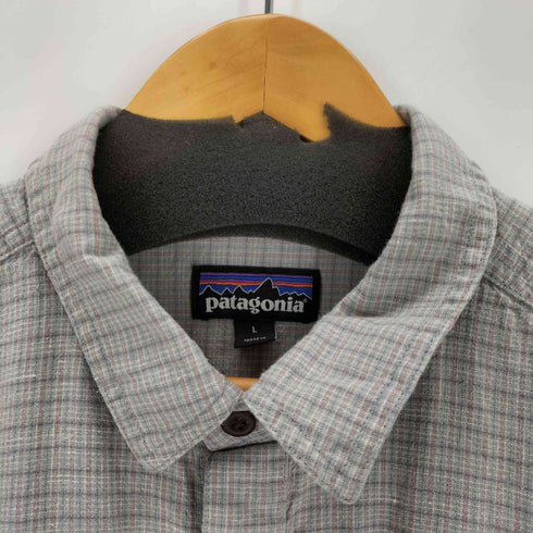 パタゴニア patagonia バックステップシャツ ダブルポケットシャツ メンズ L