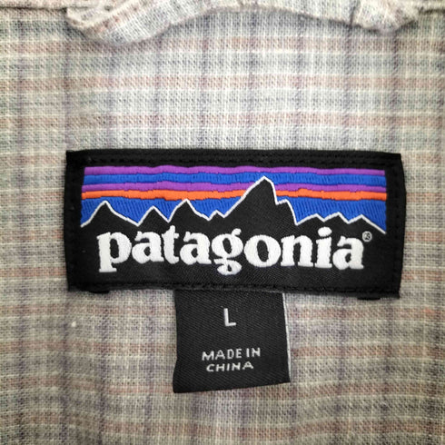 パタゴニア patagonia バックステップシャツ ダブルポケットシャツ メンズ L