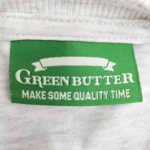 GREEN BUTTER SMOOTH AS GB 08 プリント S/S カットソー メンズ