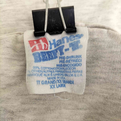ヘインズ Hanes 90S USA製 NYSEプリントTシャツ メンズ XXL