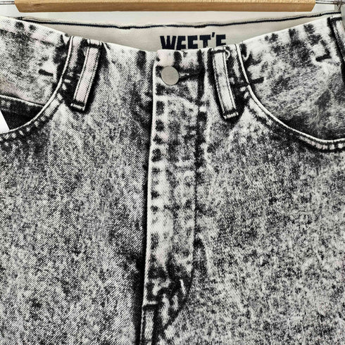 ウエストオーバーオールズ WESTOVERALLS 805T ケミカルウォッシュ スリムデニム メンズ US:30-31
