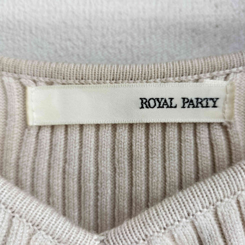 ロイヤルパーティー ROYAL PARTY アンダーレーススリットタイトワンピース レディース FREE