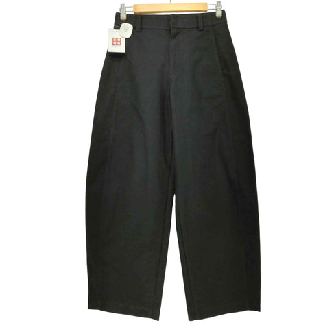 ユニクロ UNIQLO 25AW ジャージーバレルレッグパンツ ブラック Mサイズ メンズ JPN:M