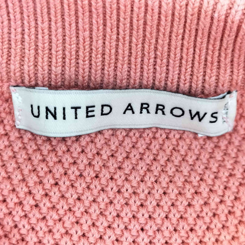 ユナイテッドアローズ UNITED ARROWS コットン バーズアイ クルーネックニット レディース JPN:M
