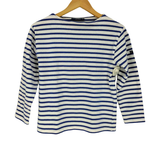 セントジェームス SAINT JAMES フランス製 ボーダー ボートネック L/S バスクシャツ レディース import:XS