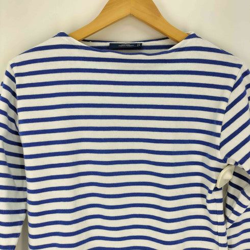 セントジェームス SAINT JAMES フランス製 ボーダー ボートネック L/S バスクシャツ レディース import:XS