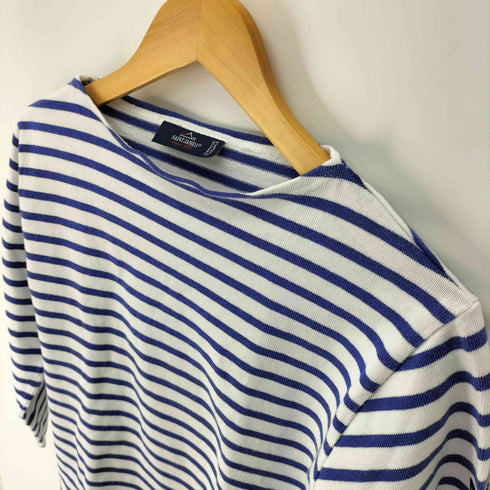 セントジェームス SAINT JAMES フランス製 ボーダー ボートネック L/S バスクシャツ レディース import:XS