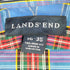 ランズエンド LANDS END チェック柄 BD コットンシャツ メンズ