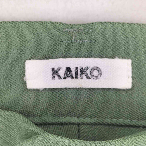 カイコー KAIKO ジップフライ コットン センタープレススラックス メンズ JPN:1