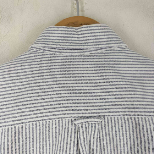 メゾンキツネ MAISON KITSUNE L/S BD ストライプシャツ メンズ 37