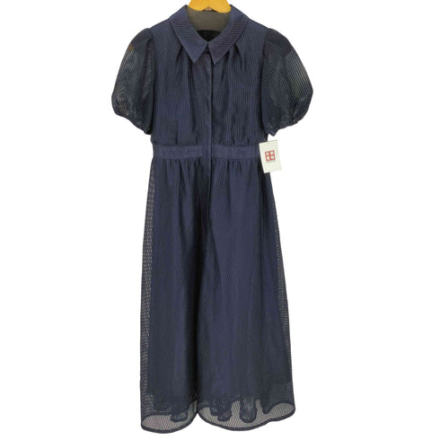 ナチュラルビューティーベーシック NATURAL BEAUTY BASIC メッシュシャツワンピース レディース JPN:S