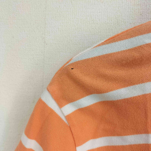 ポロバイラルフローレン Polo by RALPH LAUREN ポニー刺繍 ボーダー S/S ショート丈ポロシャツ レディース