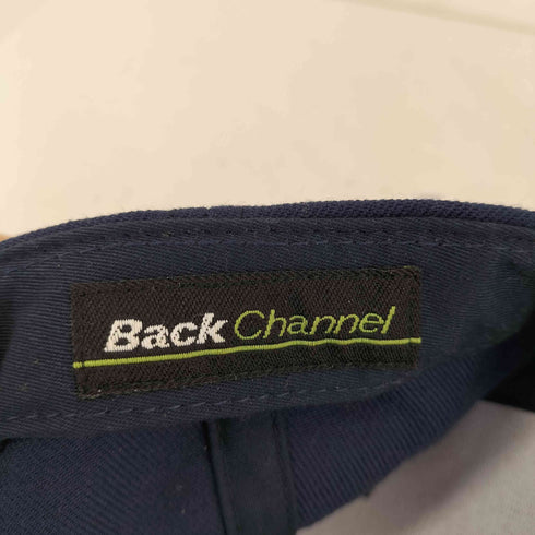 バックチャンネル Back Channel ロゴ刺繍 6パネルキャップ メンズ