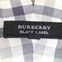 バーバリーブラックレーベル BURBERRY BLACK LABEL ロゴ刺繍 L/S チェックシャツ メンズ JPN:3