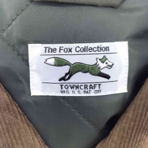 ザフォックスコレクション THE FOX COLLECTION 別注 襟コーデュロイ切替 ブルゾンジャケット メンズ import:M