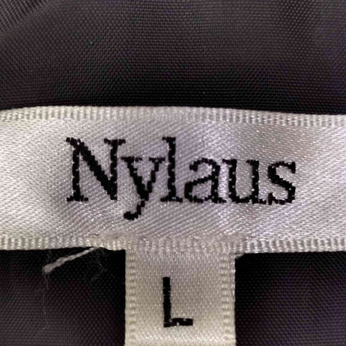 ナイラス NYLAUS ライトツイル裏タフタワッペン付ウインドブレーカー メンズ import:L