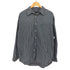 ギャップ Gap 90s インド製 紺タグ OLD マドラスチェック 長袖 シャツ メンズ import:M