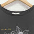 シップス SHIPS フラワー 箔 プリント ロゴ TEE レディース ONESIZE