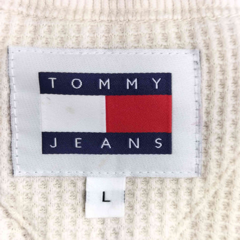 トミーヒルフィガージーンズ TOMMY HILFIGER JEANS サーマル ポケットTシャツ メンズ import:L